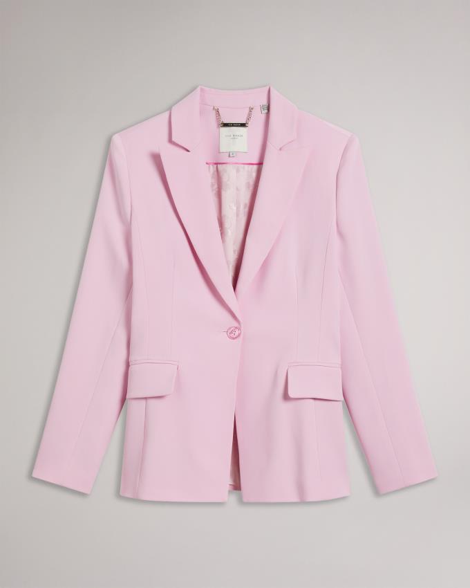 Blazer Ted Baker Single Breasted Slim Fit Violette Femme | LTU-59596678